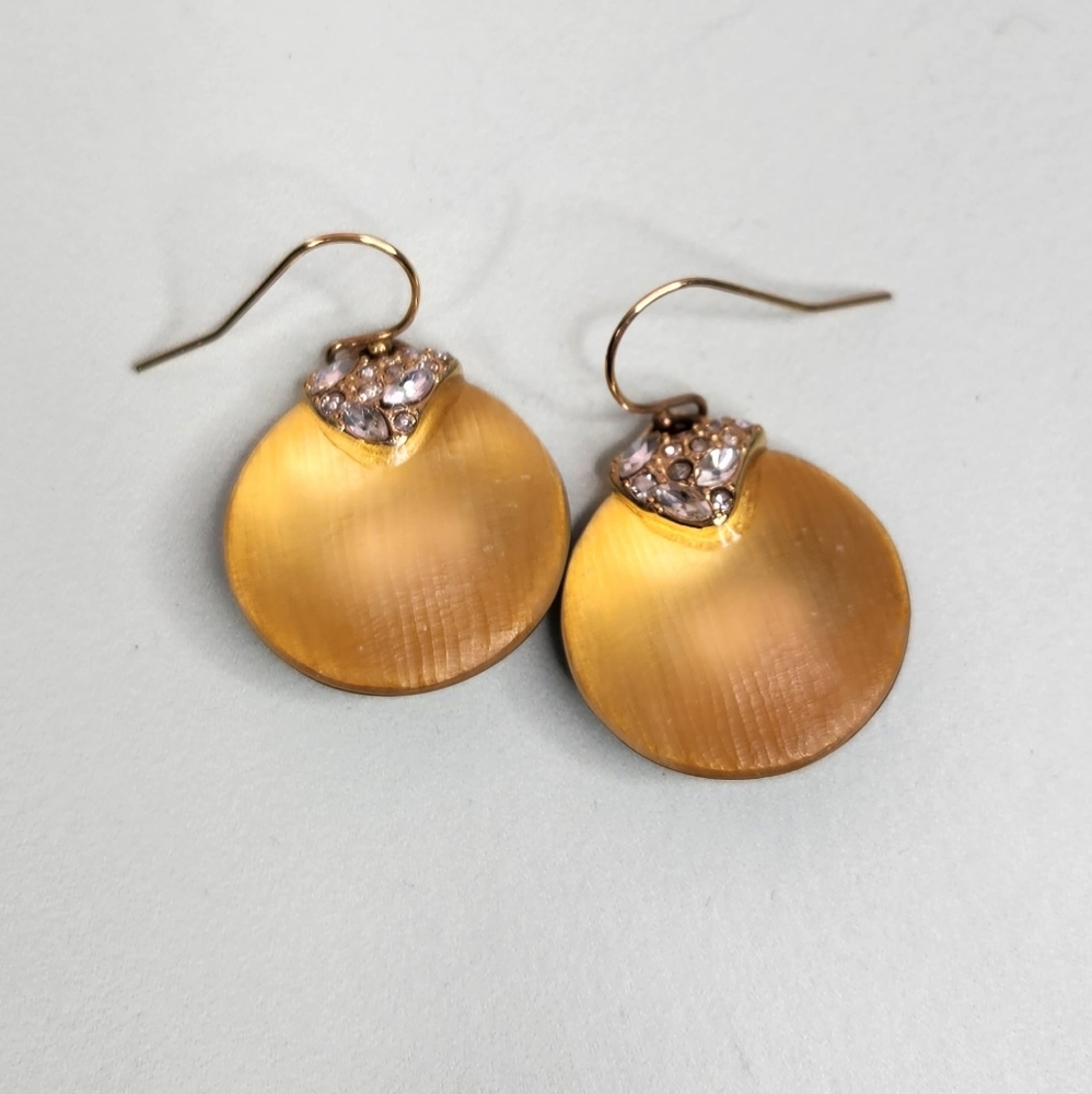 Alexis Bittar Lucite and Crystal Earrings